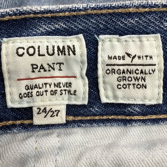 EUC Women's LEVI'S Made & Crafted "Column Pant" Jeans Coastal Blues | Size 24x27 - Picture 11 of 13